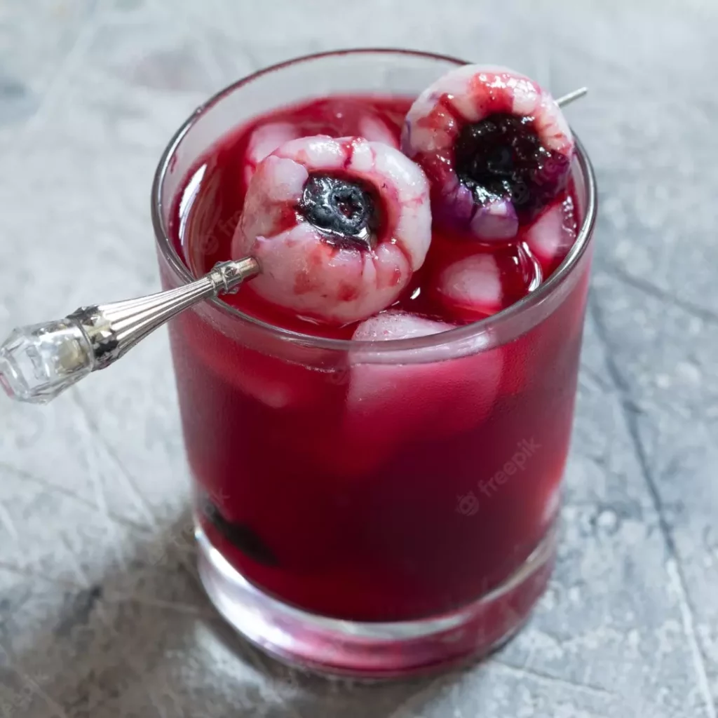 œil cocktail halloween