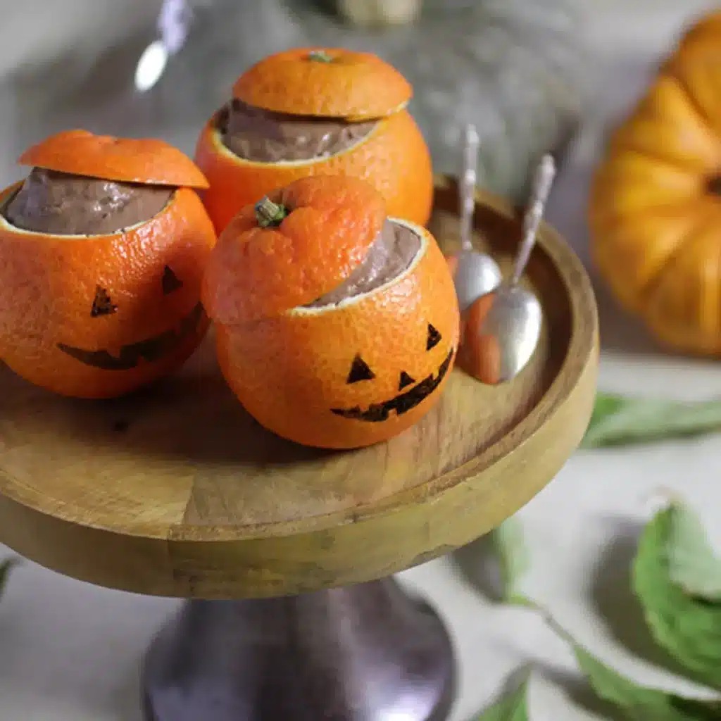 recette orange halloween
