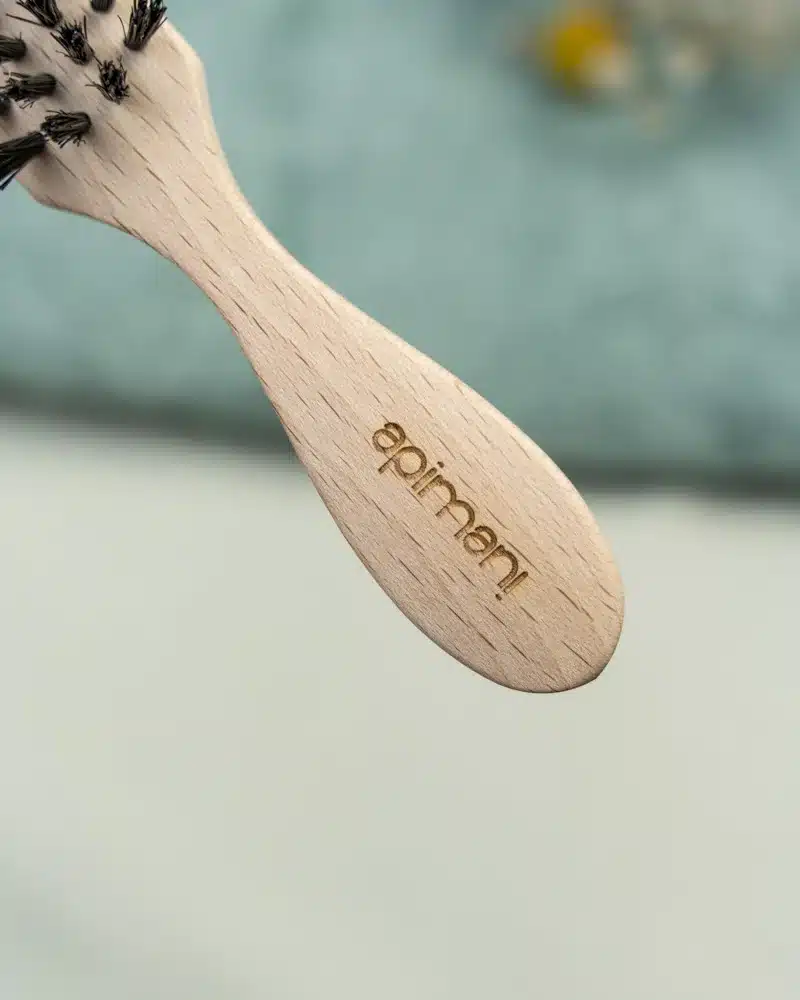 brosse à barbe bois