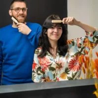 brosse à barbe et cheveux