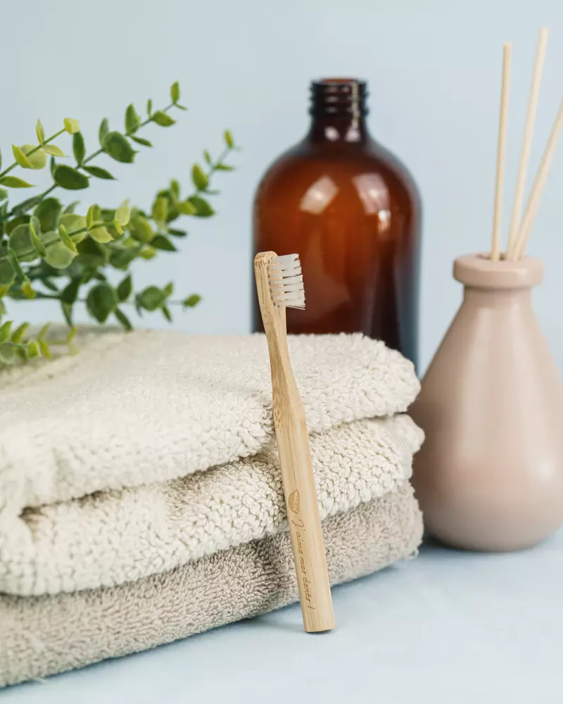 brosse à dents bambou souple