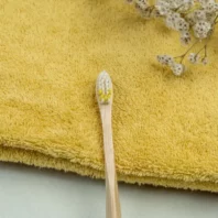 brosse à dents pour enfant en bois
