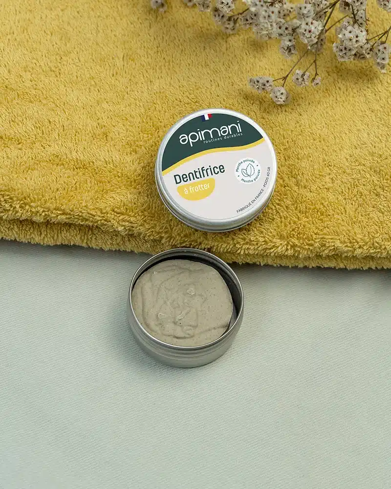 dentifrice solide menthe poivrée