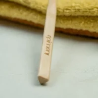manche brosse à dents en bois