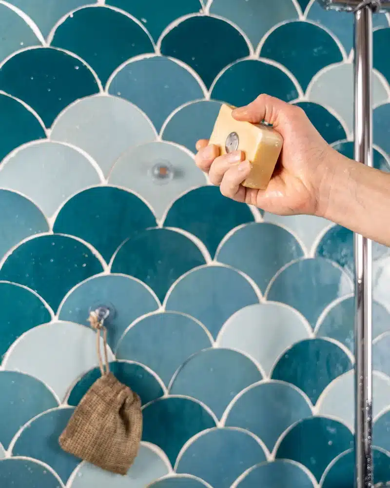 porte-savon aimanté mural