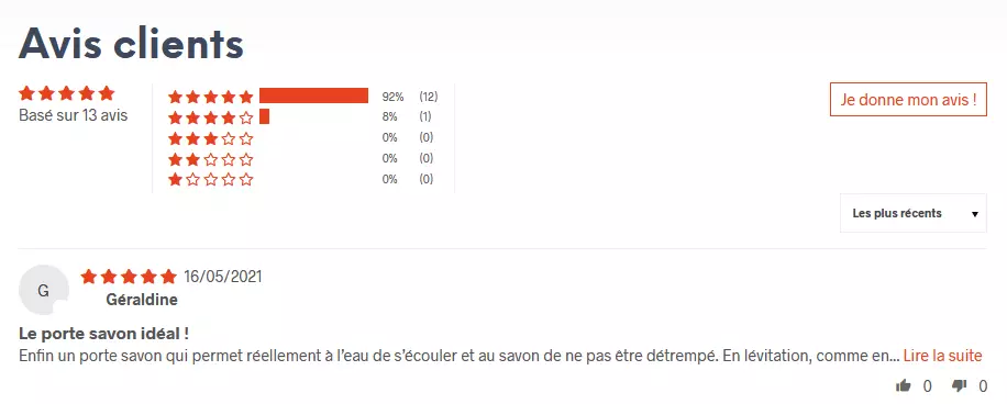 avis clients j'aime mes dents