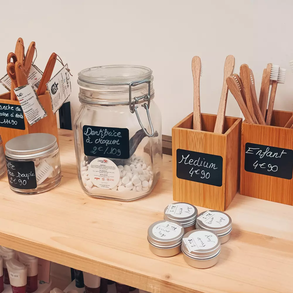 brosse à dents vrac