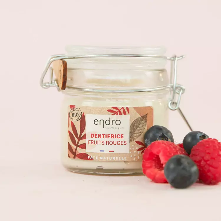 dentifrice pate fruits rouges