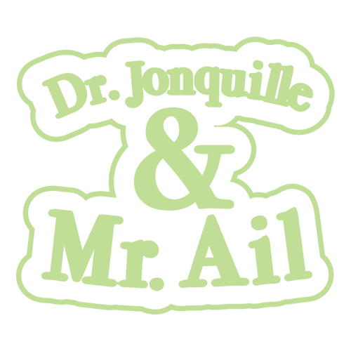 logo dr jonquille et mr ail