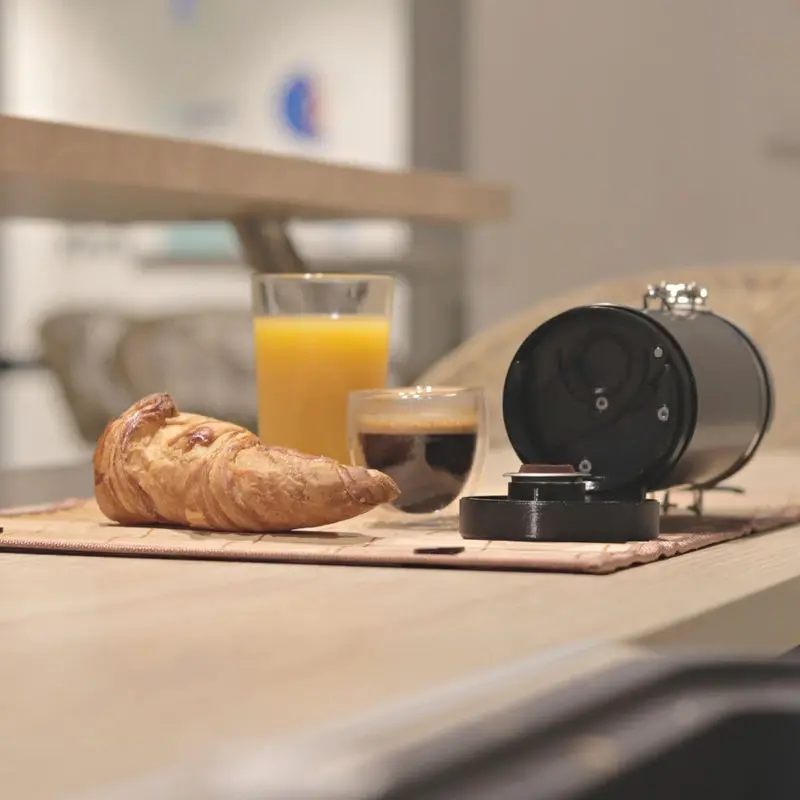 machine capsule inox café