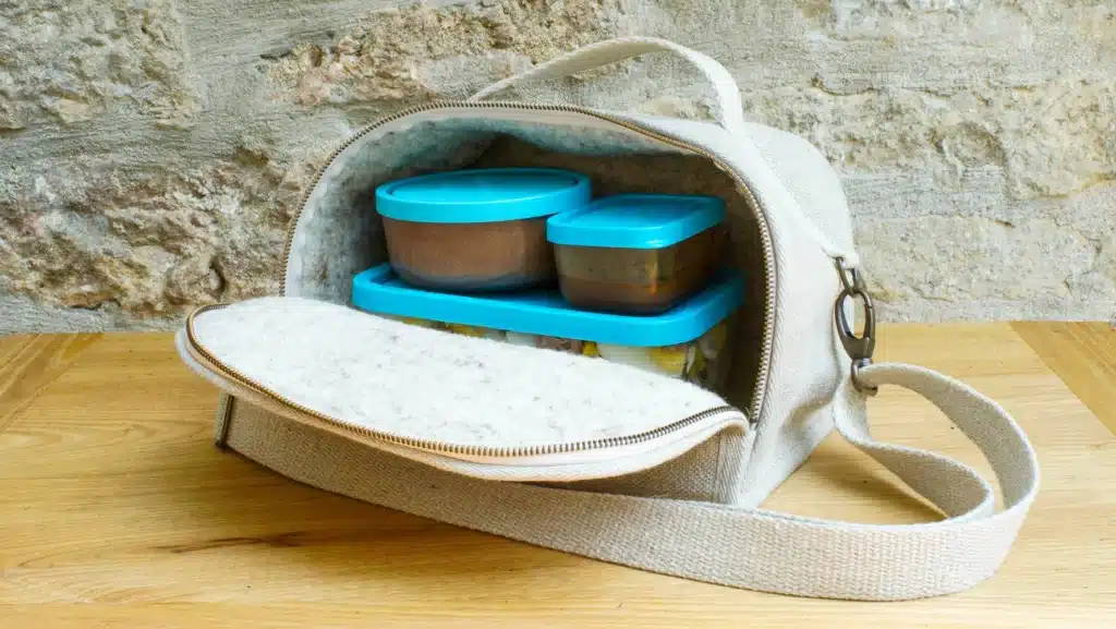 sac isotherme laine mouton