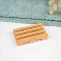 petit porte savon en bois massif