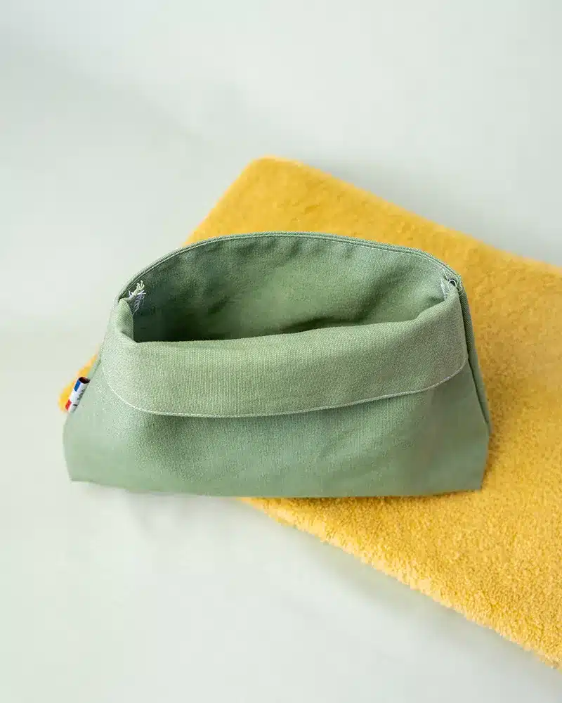 trousse de toilette upcycling