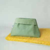 trousse de toilette verte