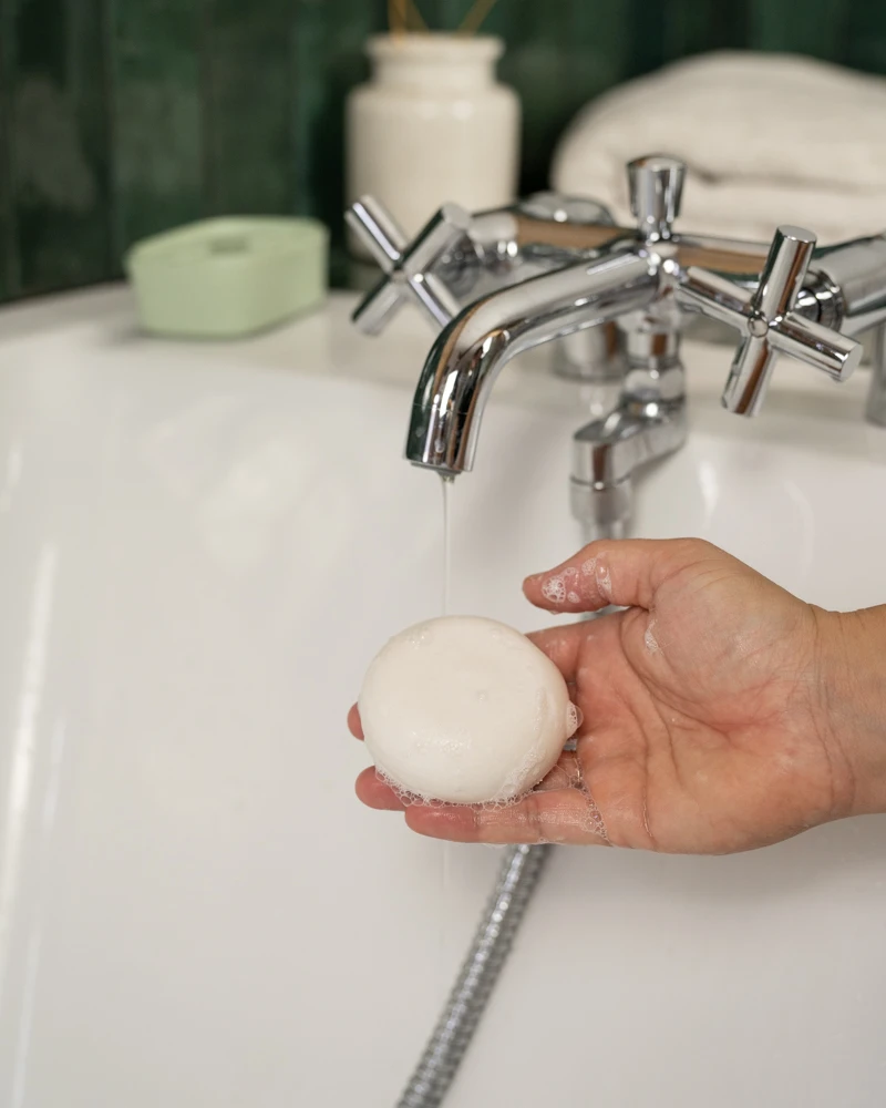 mousse pain lavant dermatologique