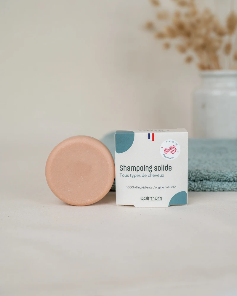 shampoing naturel framboise