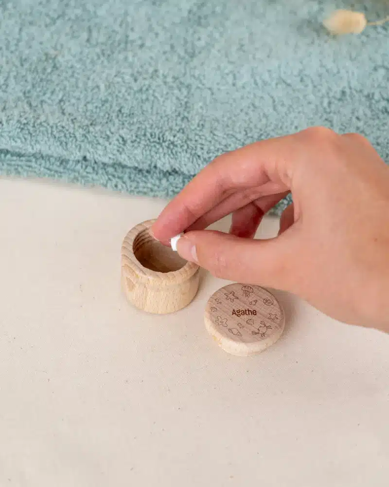 Boîte pour les dents de lait boite pour dents