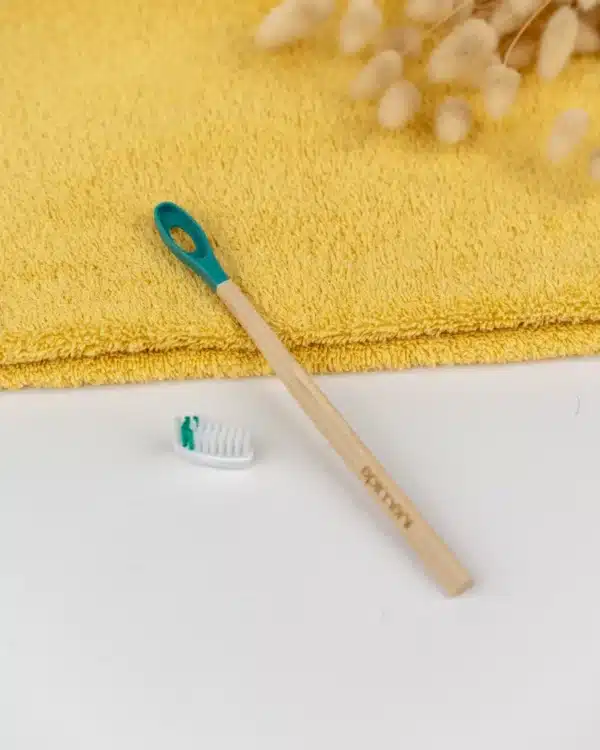 brosse a dents rechargeable en bois