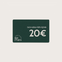 carte cadeau 20 apimani