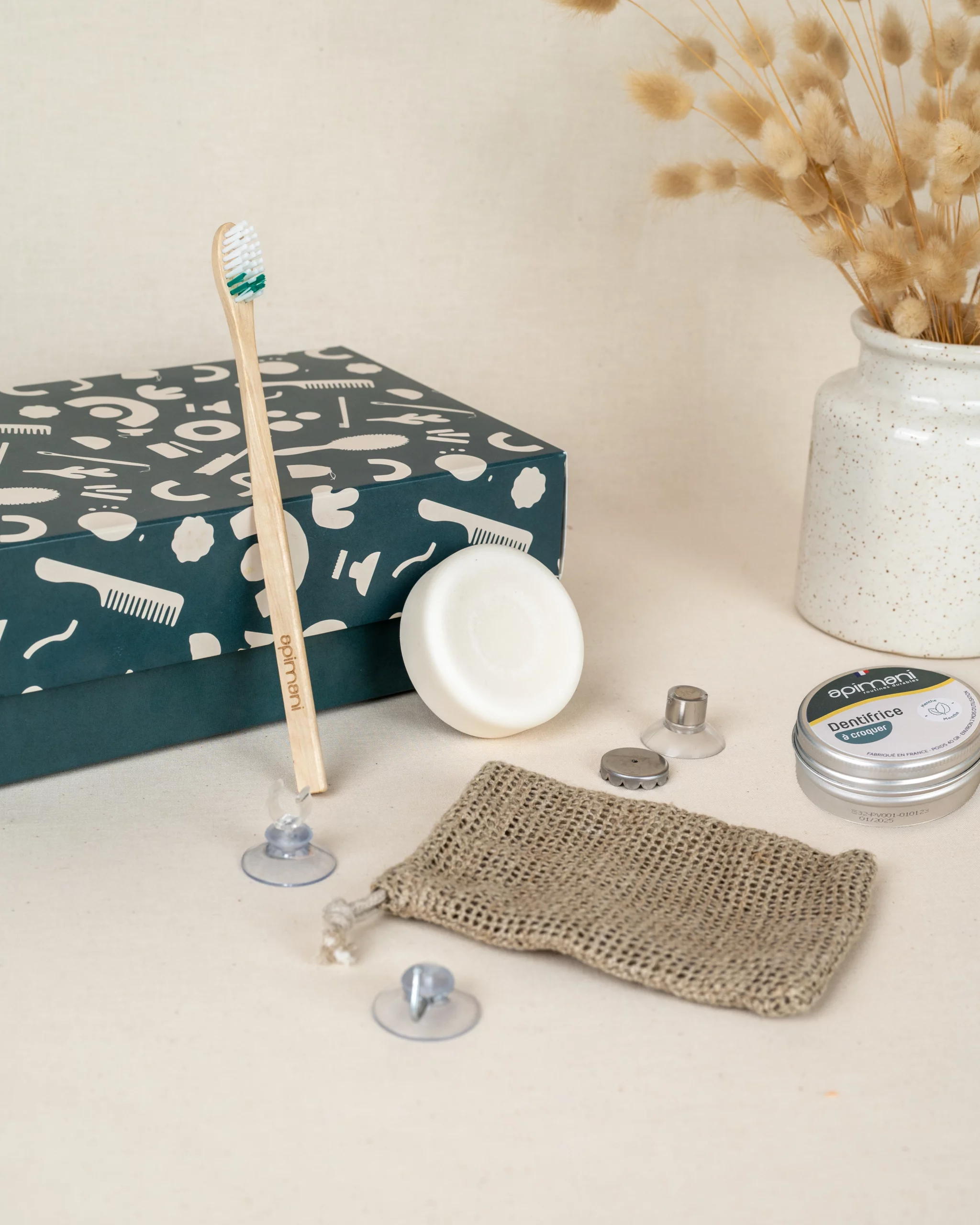 coffret cadeau salle de bain écologique