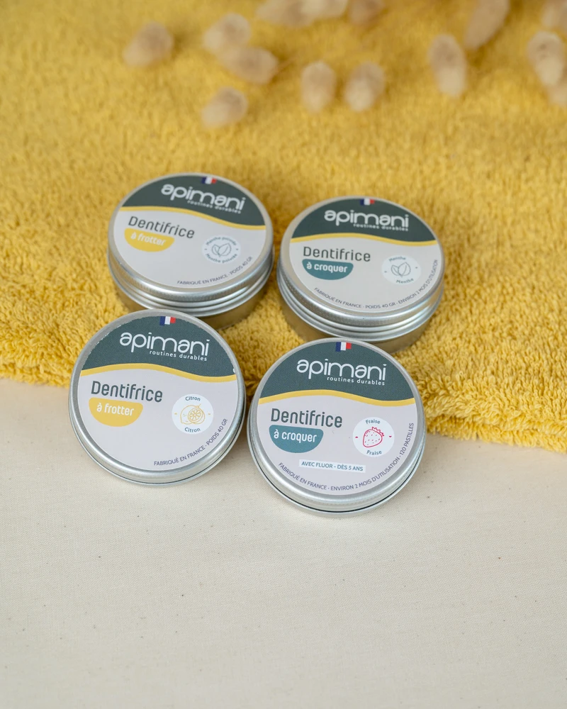 dentifrices solides naturels