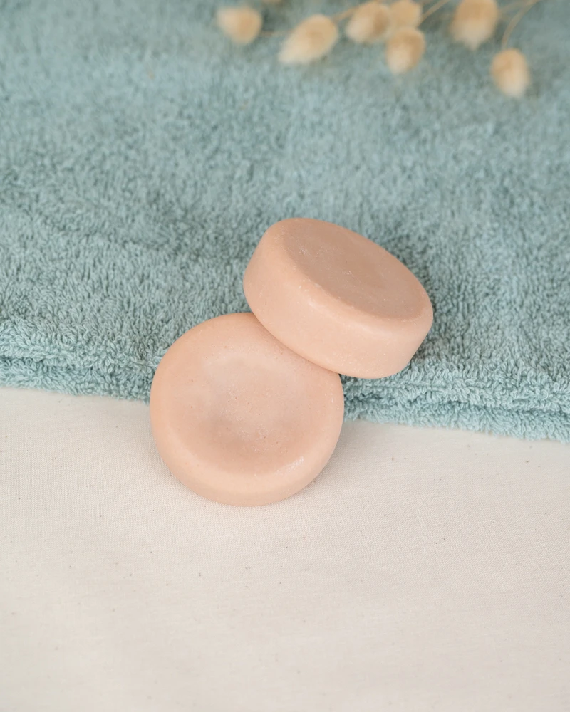 shampoing solide naturel framboise