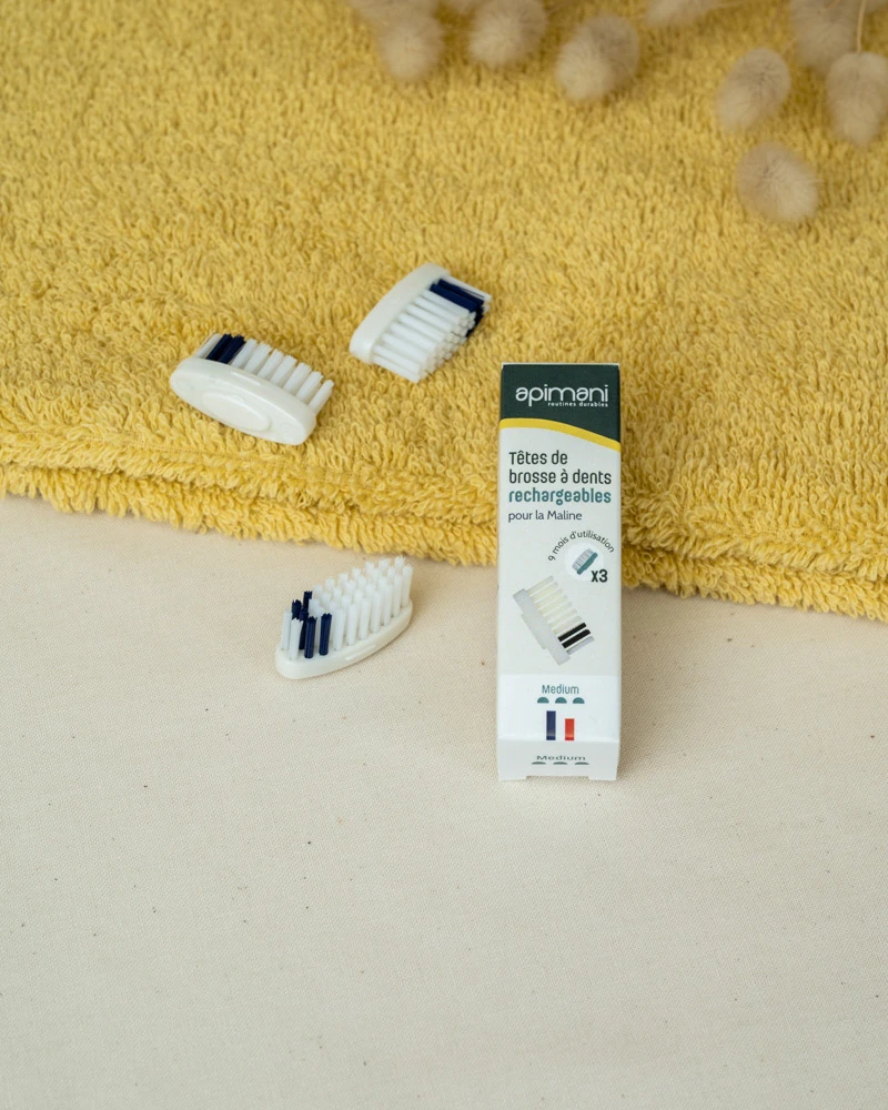 têtes rechargeable medium brosse à dents