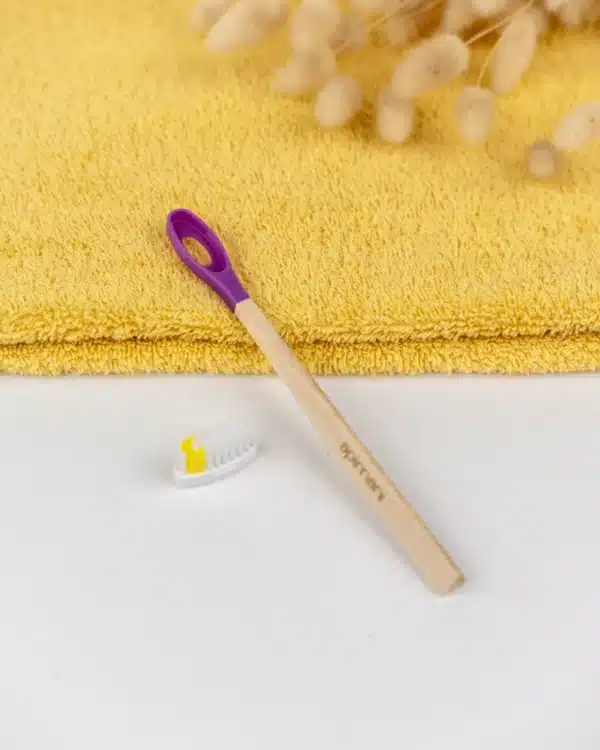 brosse a dents rechargeable enfant violette