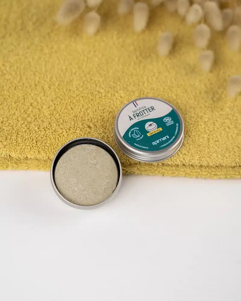 dentifrice solide bio menthe