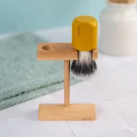 porte blaireau rasoir bois francais